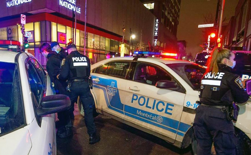 滿地可近百人集會反對宵禁 警方拉1人發57張告票