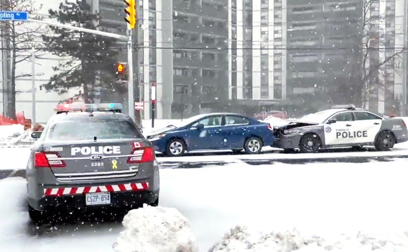 警車撞私家車 非與追截可疑車輛有關