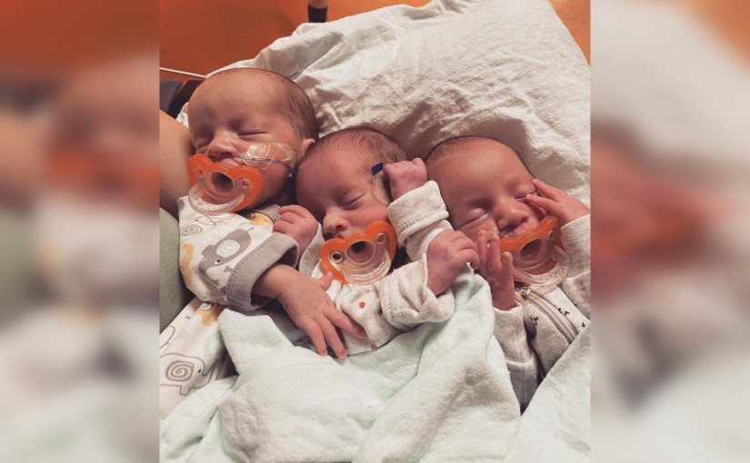 魁北克三胞胎早產兒出生後感染新冠病毒 目前康復中