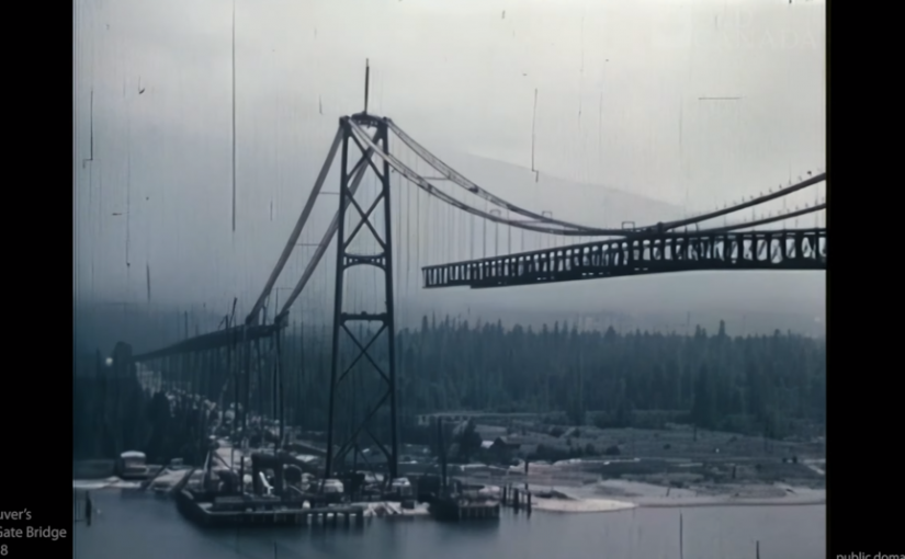 【視頻新聞】溫市地標獅門橋1938年建造視頻公開