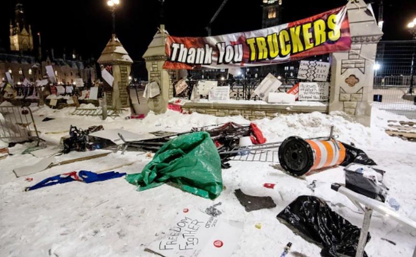 警方準備進行第3天清場行動