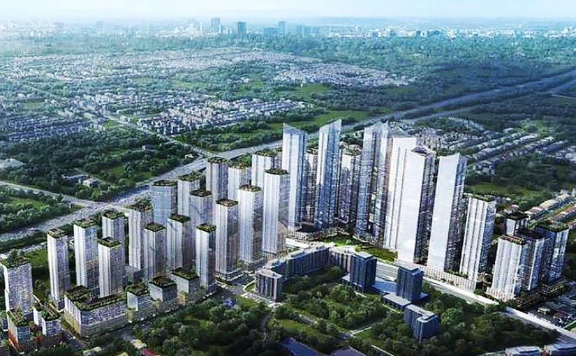 烈治文山與萬錦建交通樞紐社區 數十幢大樓料人口急增逾倍