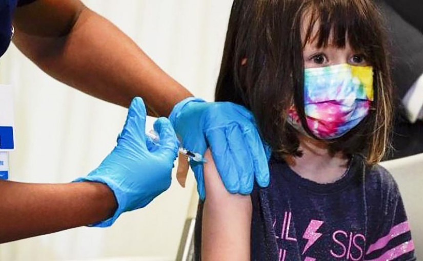美國5歲以下兒童 最快2月21日接種輝瑞疫苗
