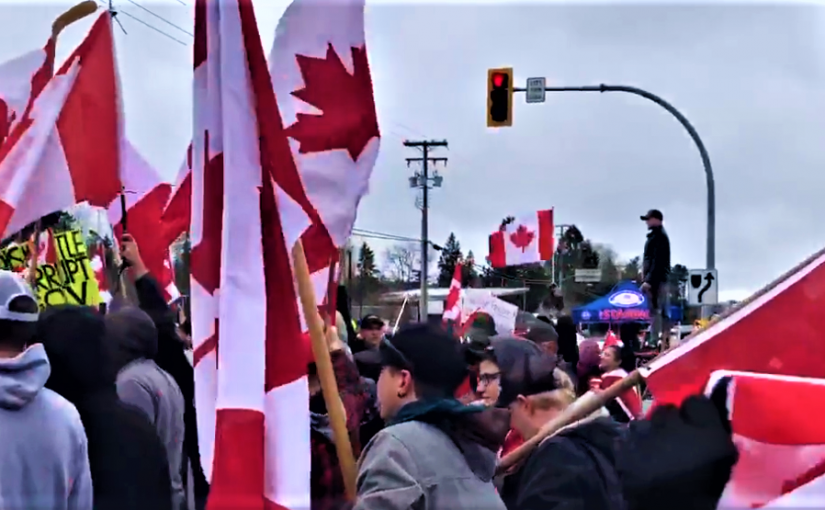 【車隊示威】素里加美邊境周六再次湧入抗議者 警方關閉邊境旁路段