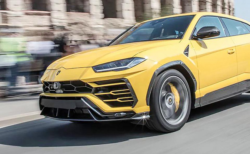 萬錦於人村黃色林寶堅尼SUV遭賊人持槍搶走