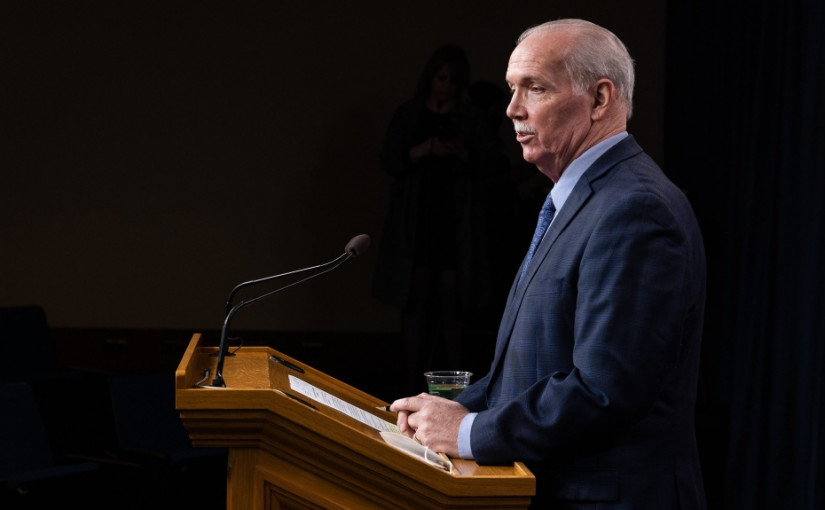 卑詩省長賀謹譴責俄羅斯入侵烏克蘭