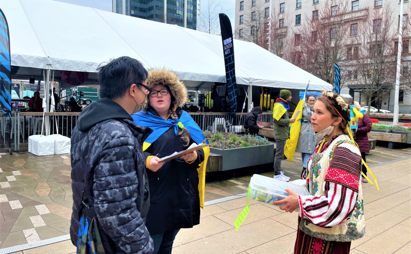 【俄烏戰爭】大溫中港台居民挺烏克蘭 初衷各有不同