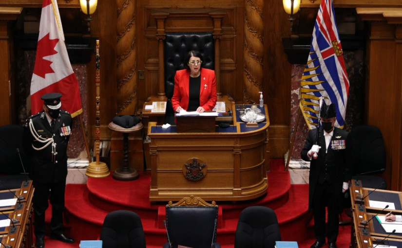 卑詩省府發表施政報告 來年將最低工資與通脹率掛鉤