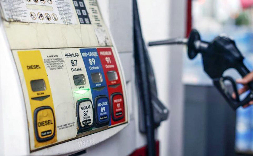 大多區汽油價格周五料回落至每公升175.9仙