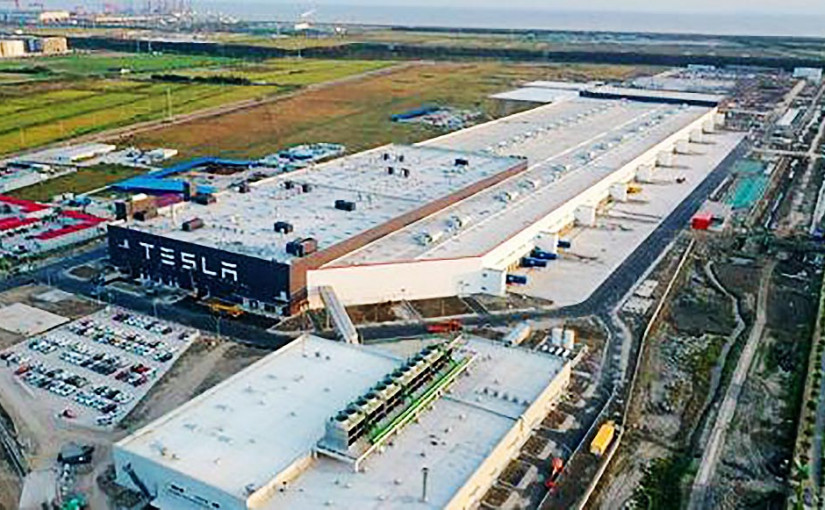 Tesla上海超級工廠停產2天