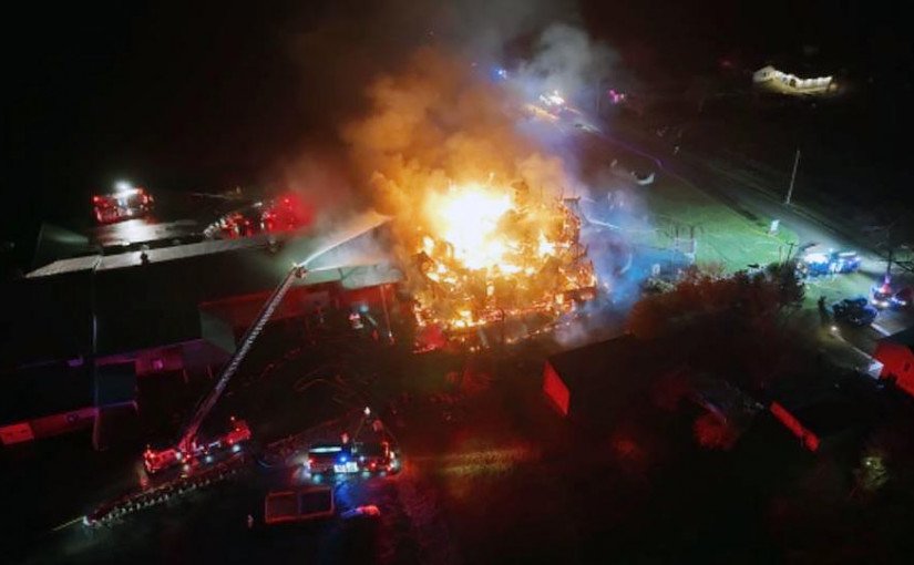 聖卡芙蓮市酒廠大火 無人受傷