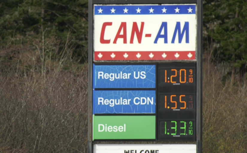 卑詩省民南下加油 每趟能省近40元