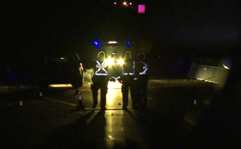 阿波斯福一號公路致命交通意外　行人被撞死