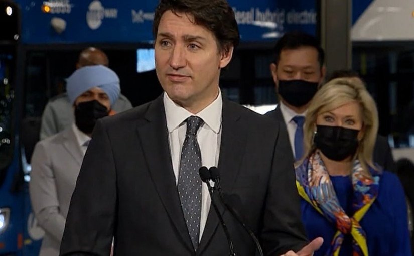 杜魯多出訪歐洲 與盟國討論應對俄羅斯入侵烏克蘭的下一步計劃