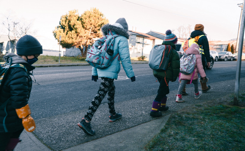 「步行校車」計劃讓學生動起來