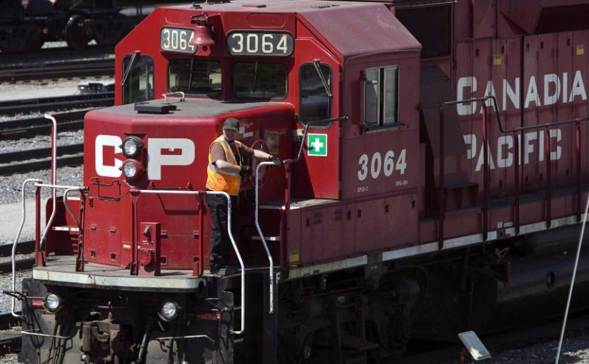加拿大太平洋鐵路公司勞資糾紛可能令供應鏈更為緊張＿