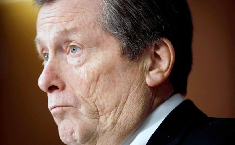 被列制裁名單 多倫多市長莊德利永久禁止進入俄羅斯