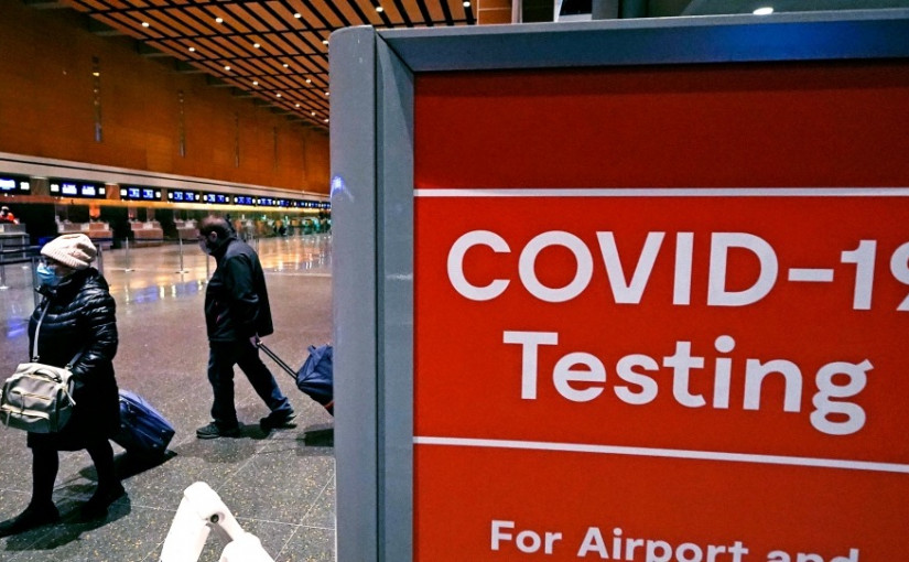 提醒：乘飛機進入美國仍需新冠檢測陰性證明