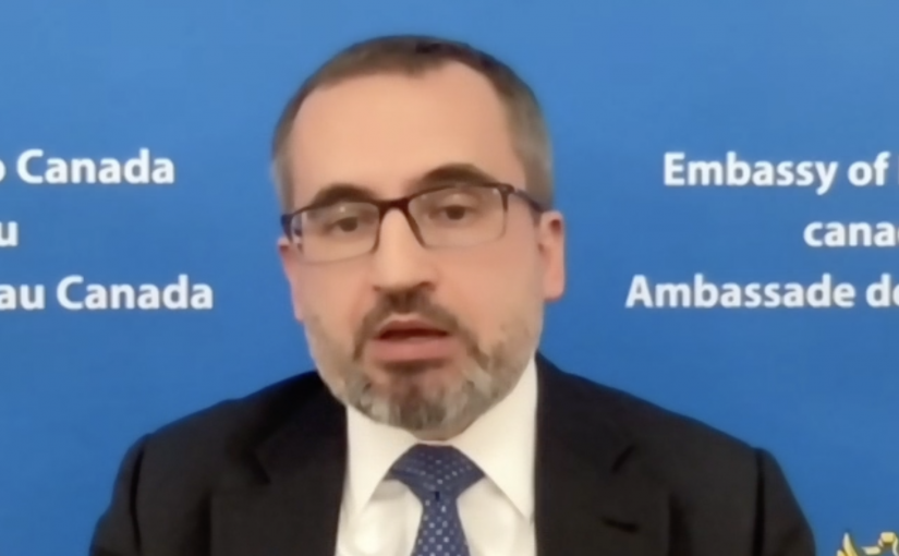 俄羅斯駐加大使聲稱「站在歷史的正確一方」