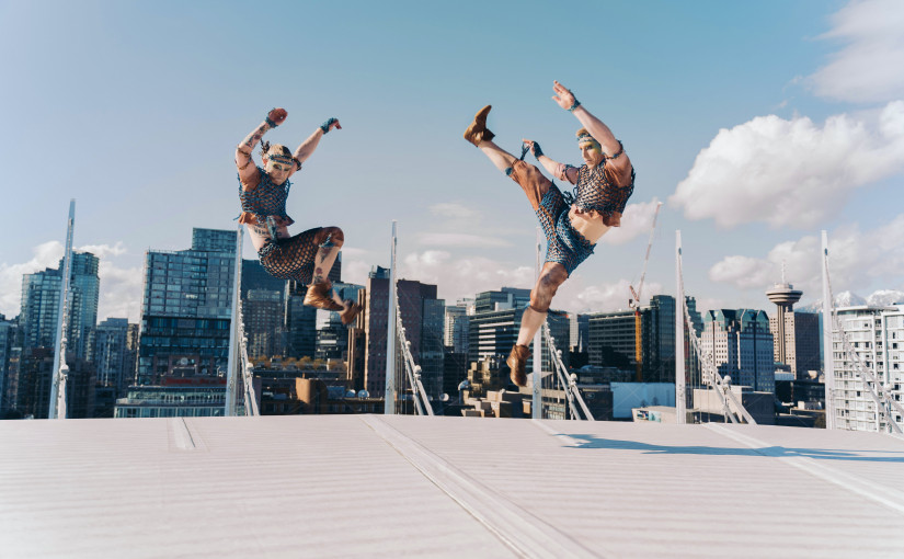 【視頻新聞】太陽馬戲團卑詩體育館穹頂演招牌節目「Alegria」