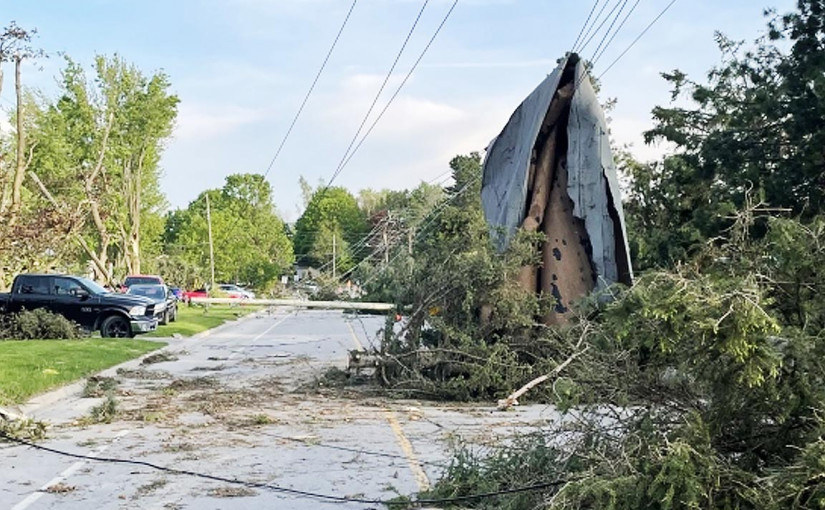 風暴過後繼續斷電 杜咸區8學校停課