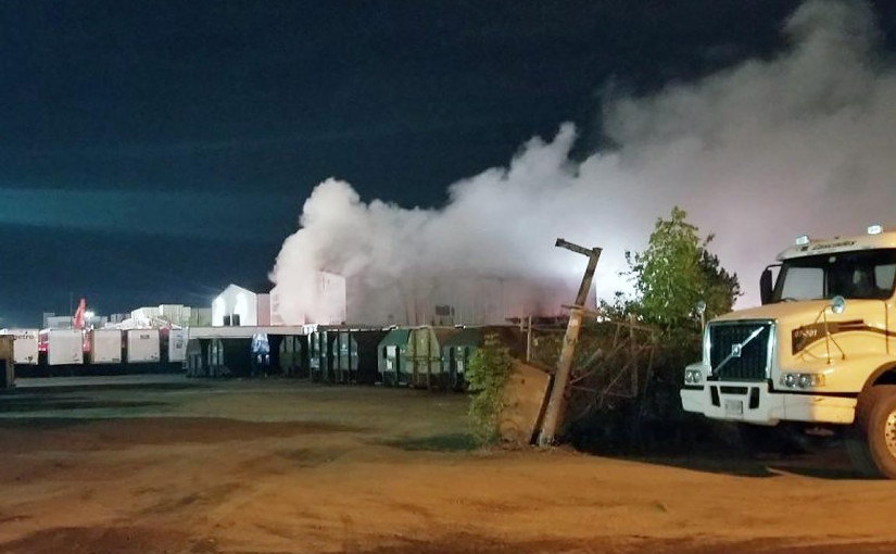 廢物回收場發生5級火 無人受傷與財物損毀