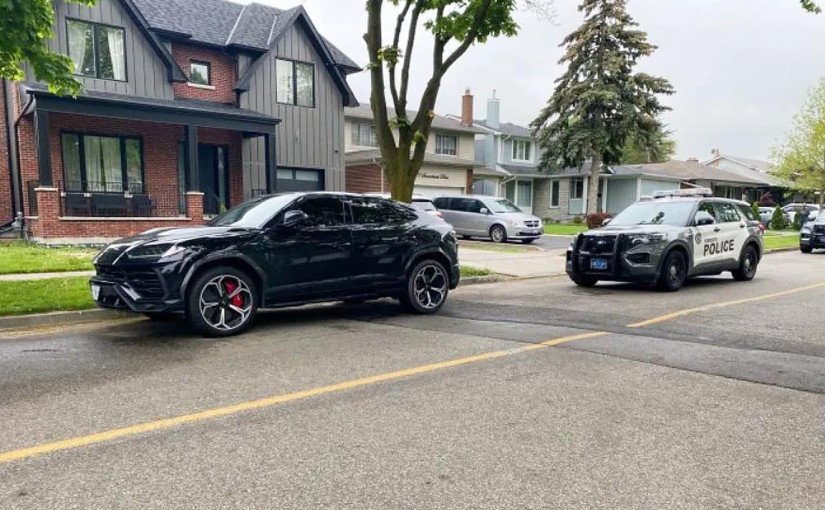 林寶堅尼SUV被偷 警方短時間內破案兼拘捕1人