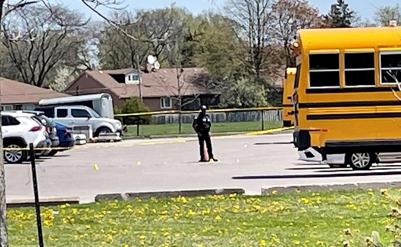 北約克中學停車場發生槍擊案 1男子中槍重傷