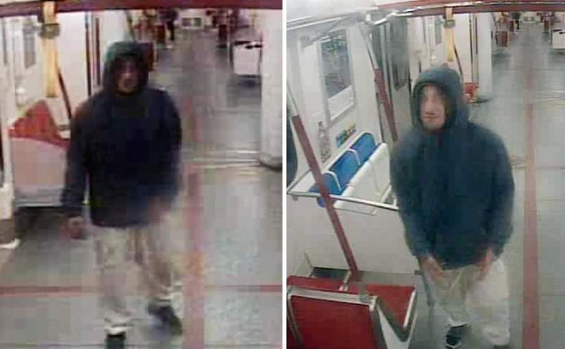 地鐵襲擊2人 施襲男子遭警方通緝