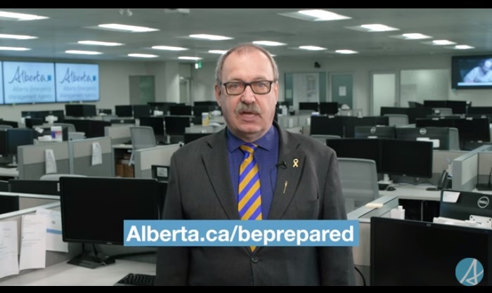 亞省廳長Ric McIver：為突發事件做好緊急準備