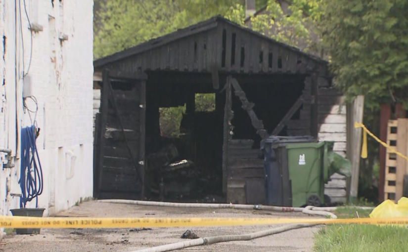 住宅車庫發生二級火警 男子受三級燒傷