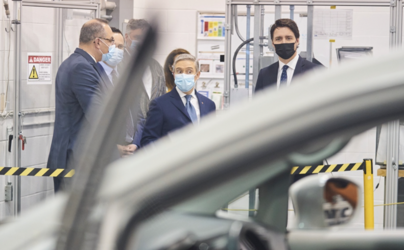 聯邦政府及安省投資10億元　改造工廠以生產電動車