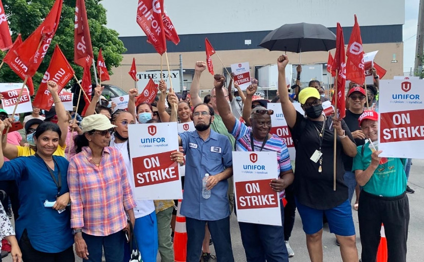 追溯加薪談判破裂 The Bay電子商貿員工罷工