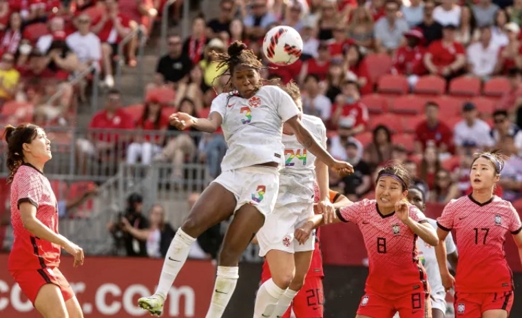 加國女足13次射門無果  主場友賽0:0打和韓國