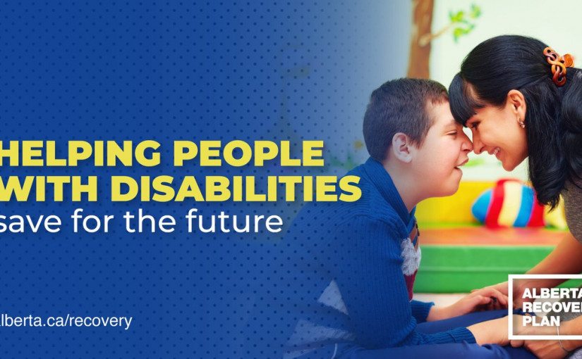 亞省政府為殘障人士開設註冊殘障儲蓄計劃