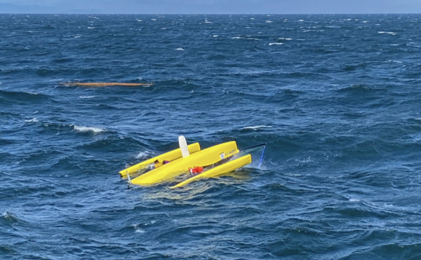 4名賽艇運動員在於胡安德富卡海峽參賽　遇上強風獲救