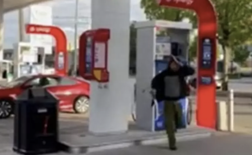 溫東男子加油站持砍刀傷人案  嫌疑人被控刑事罪