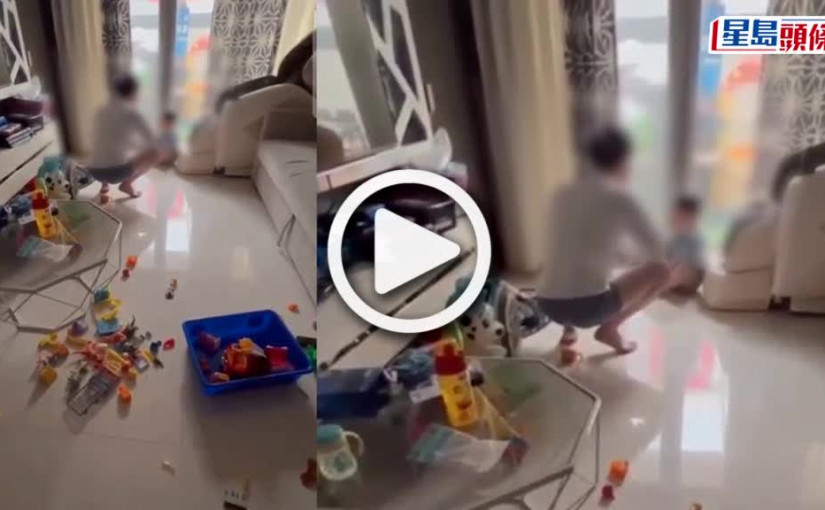 (視頻)生仔要考牌｜躁父涉用膠衣架虐兒被捕 4歲男童送院檢查