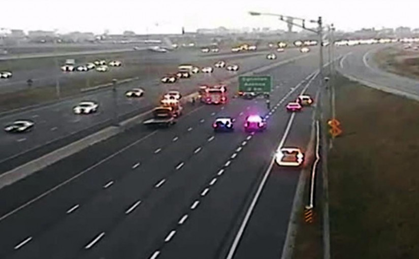 401公路密西沙加路段發生意外 1死1危殆