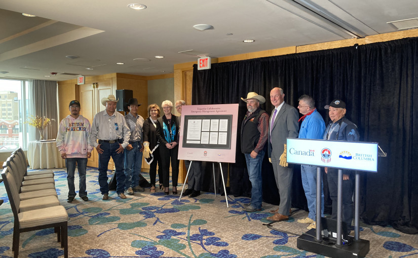 Tsilhqot’in原住民與聯邦、省府協議  加强部落災害應急能力