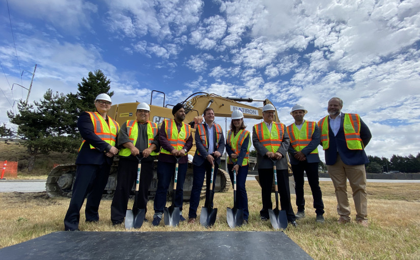 史蒂夫斯頓五線交匯處於列治文動工  NDP翻舊賬抨自由黨