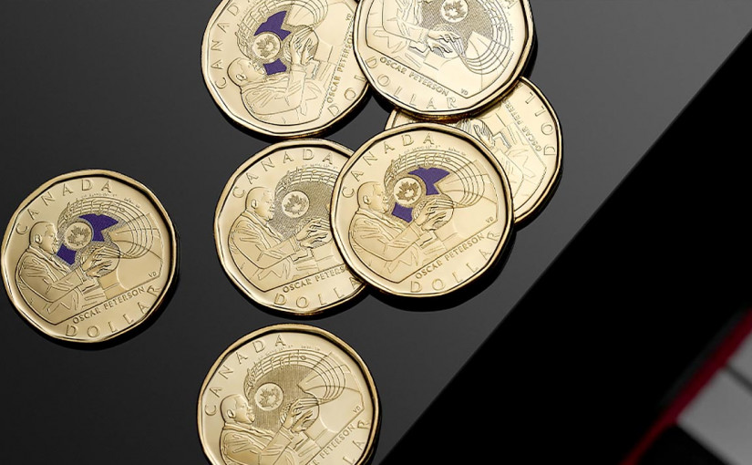 全新1元硬幣下周一發行 紀念已故爵士鋼琴家Oscar Peterson