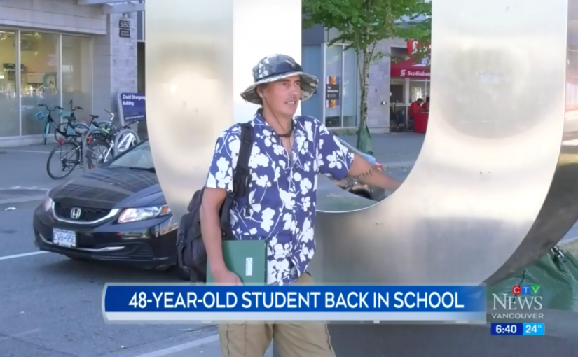 是甚麼讓這位48歲父親成為UBC最年長新生？