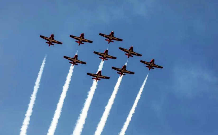 CNE今年近尾聲 連續3天中午有航空展表演