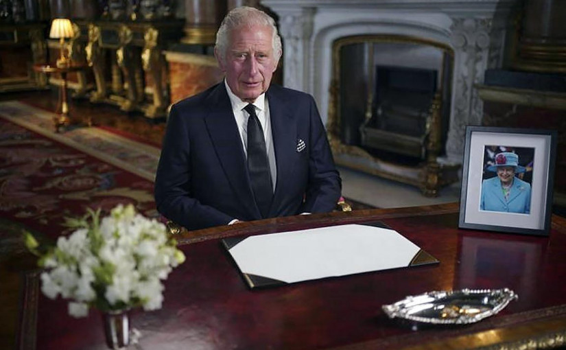 查理斯三世國皇首次以君主身份發表講話