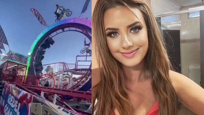 澳洲女子走入路軌附近撿手機 被過山車撞飛9米高墮下