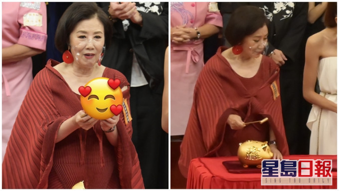 TVB台慶丨幸運大抽獎汪阿姐抽中261萬現金金豬 仲有55個員工中獎好lucky