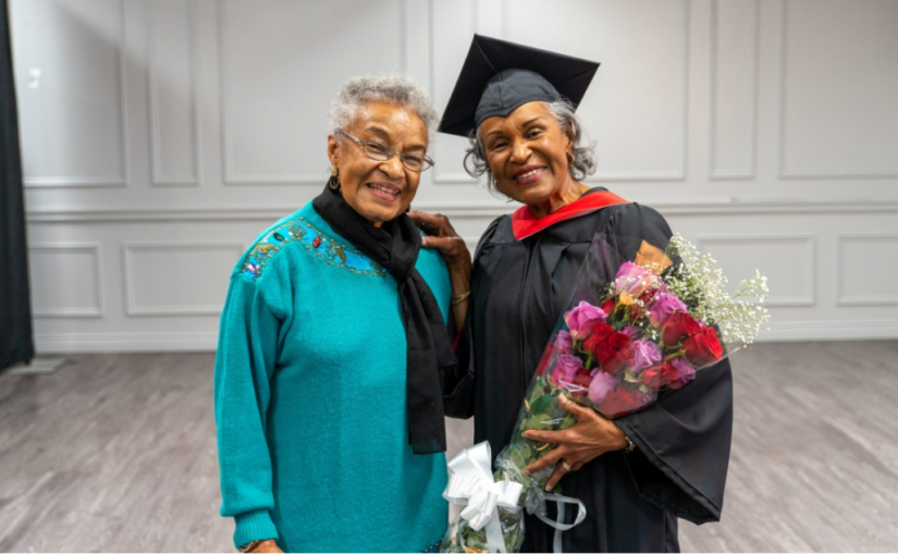 85歳祖母大學畢業  下一目標或唸碩士