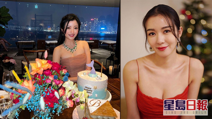 麥明詩低胸現身賀何猷亨舊愛生日 露膊露埋腿太搶鏡疑激嬲壽星女