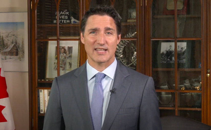 總理杜魯多發表感恩節祝福聲明